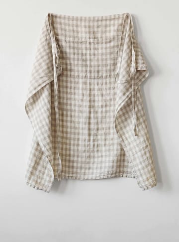 Gingham checkered 围裙 90x75 cm - Natural - Tell Me More