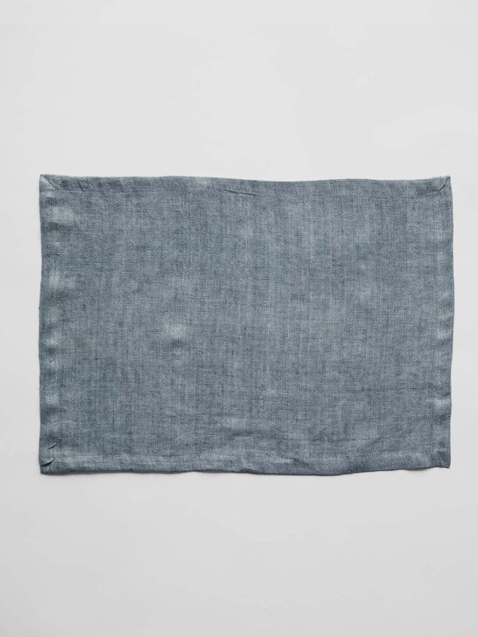 Marion 餐垫 linen 37x50 cm - Ocean - Tell Me More