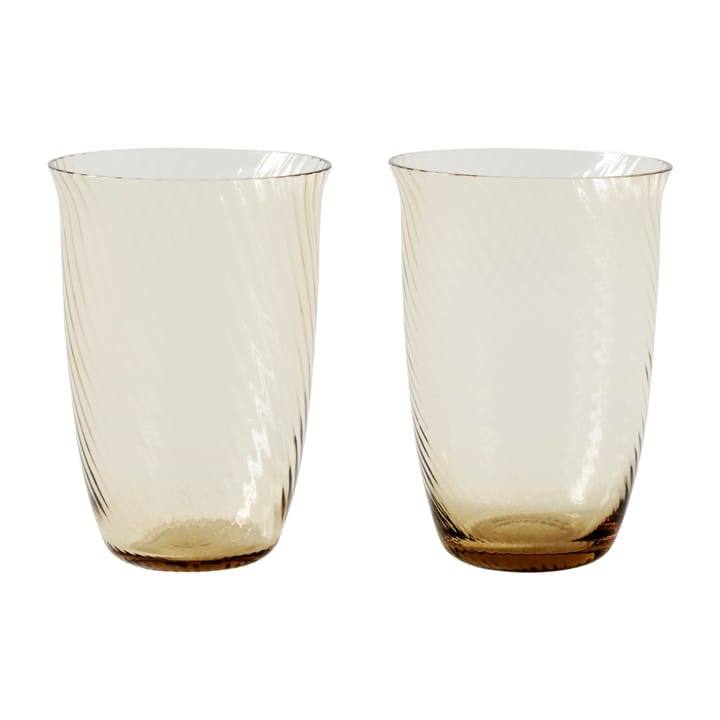 Collect SC61 水杯/玻璃杯 两件套装 - 琥珀 - &Tradition