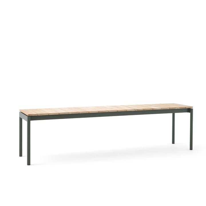 Ville AV28 bench 大 180x40 cm - Bronze 绿色 - &Tradition