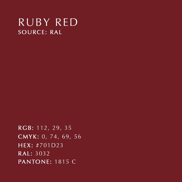 Asteria系列 便携式台灯 - Ruby 红色 - Umage
