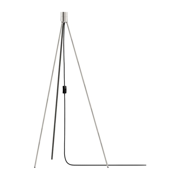 Tripod 灯 stand floor - Brushed steel - Umage