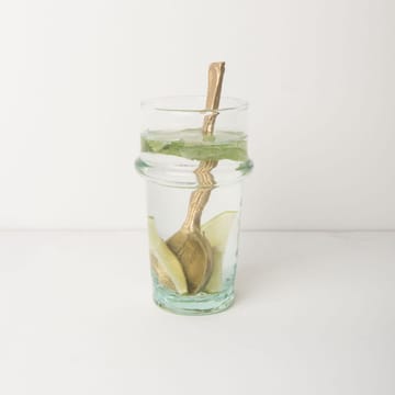 Drinking glass recycled large - Clear-绿色 - URBAN NATURE CULTURE