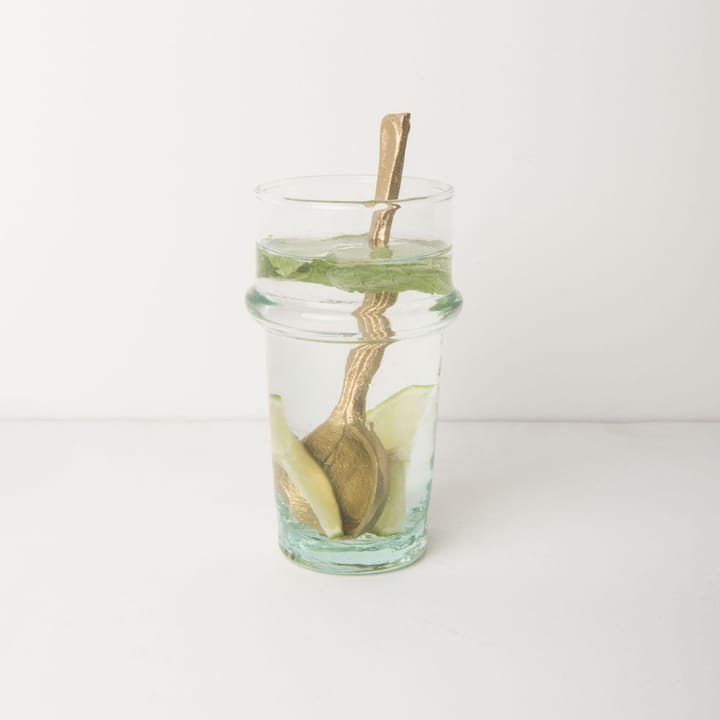 Drinking glass recycled large, Clear-绿色 URBAN NATURE CULTURE