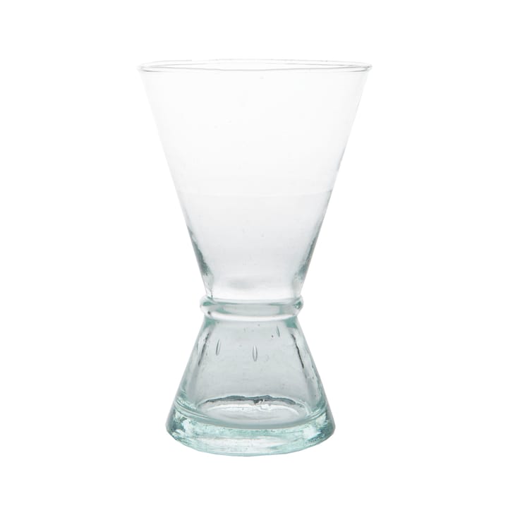 红酒杯 recycled glass medium - Clear-绿色 - URBAN NATURE CULTURE