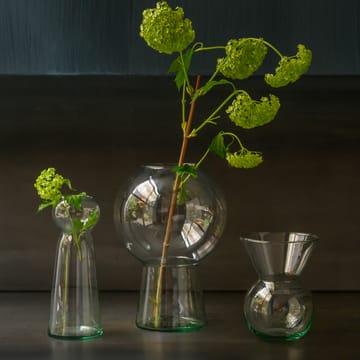 UNC 花瓶 recycled glass M 20.6 cm - clear - URBAN NATURE CULTURE