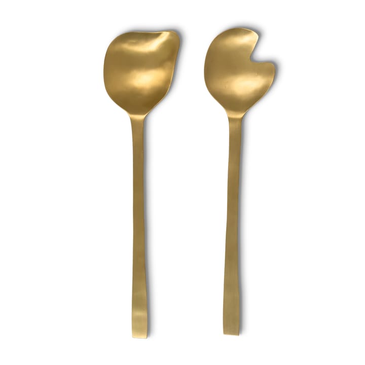 UNC salad 餐具 cutlery 2 pieces - brass - URBAN NATURE CULTURE