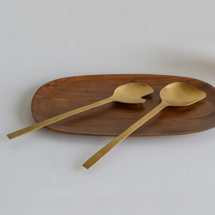 UNC salad 餐具 cutlery 2 pieces, brass URBAN NATURE CULTURE