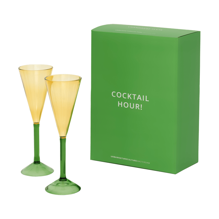 Urban Nature Culture 礼物套装 champagne glasses 两件套装, 粉色 URBAN NATURE CULTURE