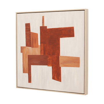 Vedra Wall decor 60x60 cm - 褐色 - URBAN NATURE CULTURE