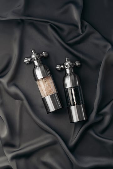 Axia salt- and pepper mill set - Brushed steel - Vargen & Thor