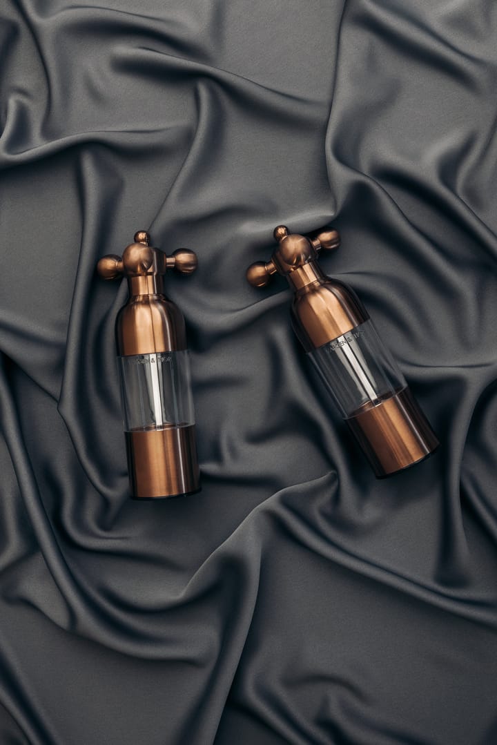 Axia salt- and pepper mill set, Matt copper Vargen & Thor