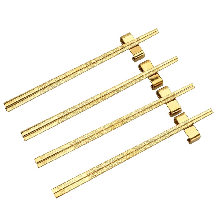 Kito Chopsticks 四件套装 - brass - Vargen & Thor