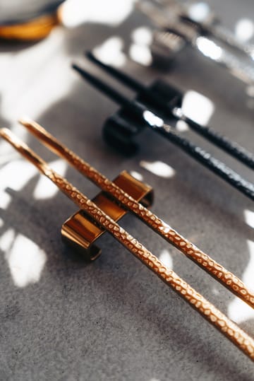 Kito Chopsticks 四件套装 - brass - Vargen & Thor