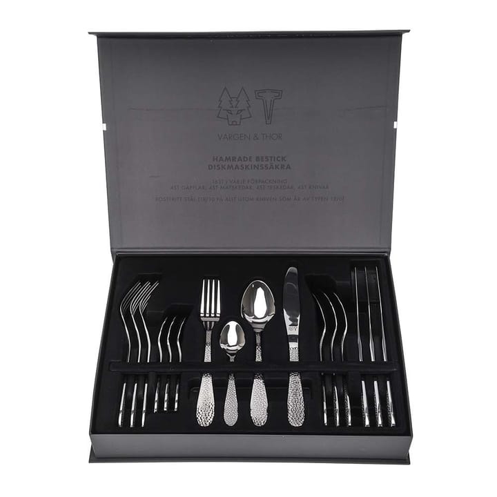 Vargen & Thor 餐具 cutlery 16 pieces - 灰色foot. 银色 - Vargen & Thor