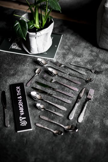 Vargen & Thor 餐具 cutlery 16 pieces - 灰色foot. 银色 - Vargen & Thor