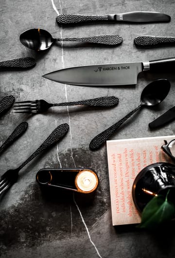 Vargen & Thor 餐具 cutlery 16 pieces - Onyx. 黑色 - Vargen & Thor