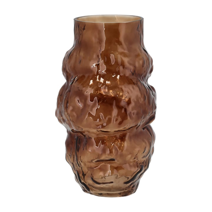 Baks 玻璃 花瓶  Ø17.5 cm - 棕色 - Villa Collection