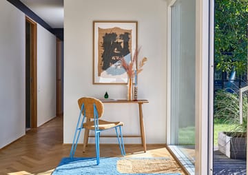 Styles tufted 地毯 60x90 cm - Blue - Villa Collection
