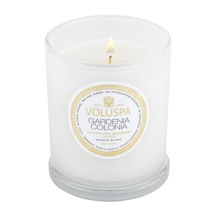 Classic Maison Blanc scented 60 hours - Gardenia Colonia - Voluspa