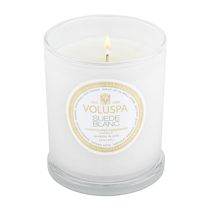 Classic Maison Blanc scented 60 hours - Suede Blanc - Voluspa