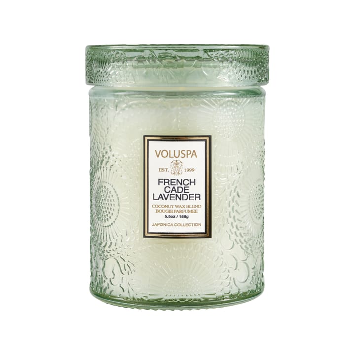 Japonica scented in 玻璃制 jar 50 hours - french cade & lavender - Voluspa