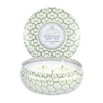 Maison Blanc 3-wick Tin scented 40 hours - Moroccan 薄荷 Tea - Voluspa