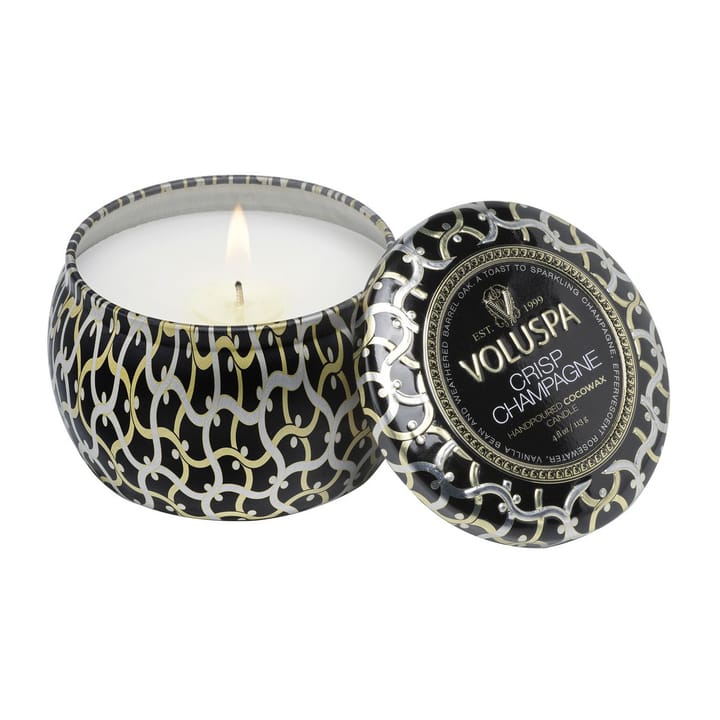 Maison Noir Mini Tin scented 25 hours - Crisp Champagne - Voluspa