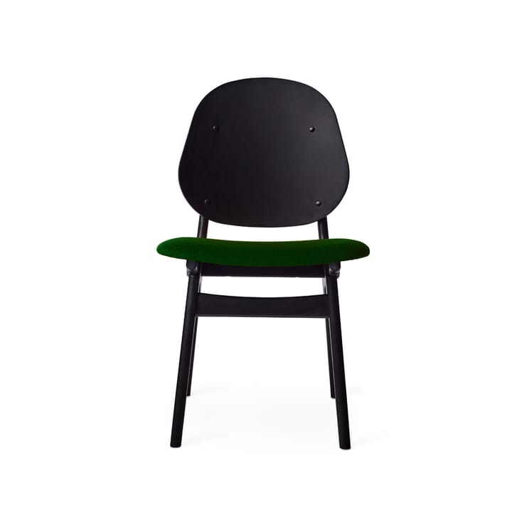Noble 椅子 - Fabric moss 绿色, 黑色 涂漆的 beech legs - Warm Nordic