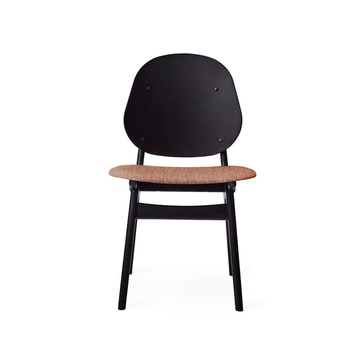 Noble 椅子 - Fabric pale 玫瑰色, 黑色 涂漆的 beech legs - Warm Nordic