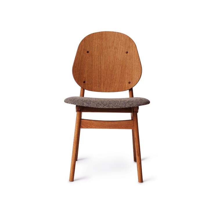 Noble 椅子 - Fabric rusty sprinkles, oiled teak 自然木色 legs - Warm Nordic