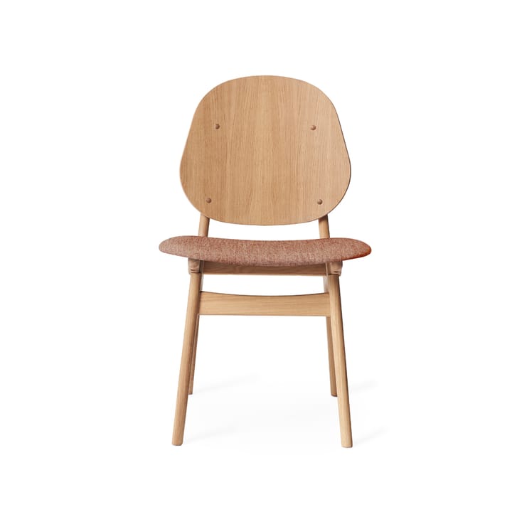 Noble 椅子 - Pale 玫瑰色-白色 oiled 自然木色 legs - Warm Nordic