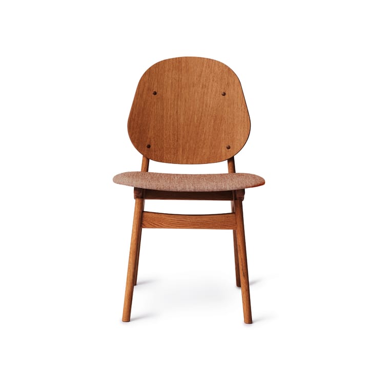 Noble 椅子 - Pale 玫瑰色-oiled teak 自然木色 legs - Warm Nordic