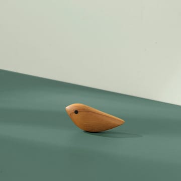 Twirling Bird decoration S - Teak - Warm Nordic