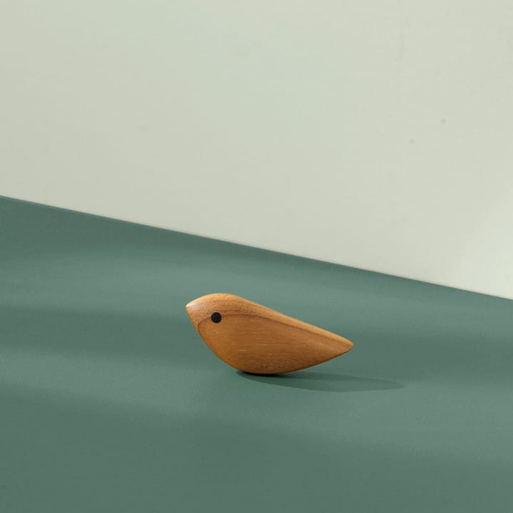 Twirling Bird decoration S, Teak Warm Nordic