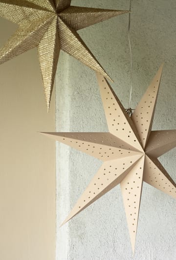 Stella advent star beige - Ø60 cm - Watt & Veke