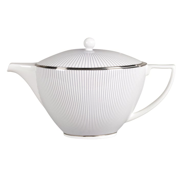 Pin Stripe 茶壶 1.2 liter - 白色 - Wedgwood