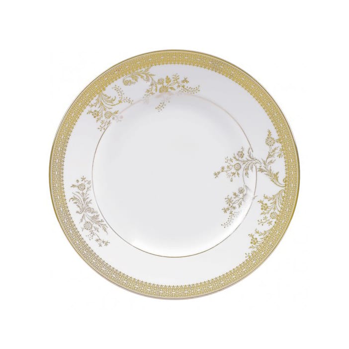 Vera Wang Lace Gold 盘子 - Ø 20 cm - Wedgwood