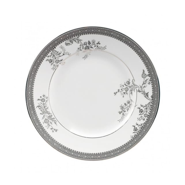 Vera Wang Lace Platinum 盘子 - Ø 20 cm - Wedgwood