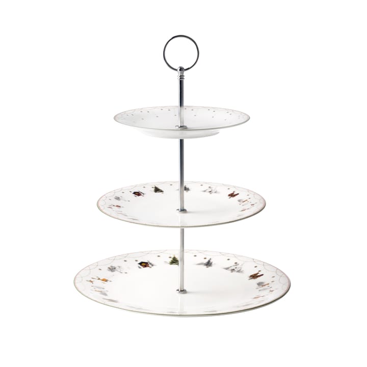 Julemorgen cake stand - 白色 - Wik & Walsøe