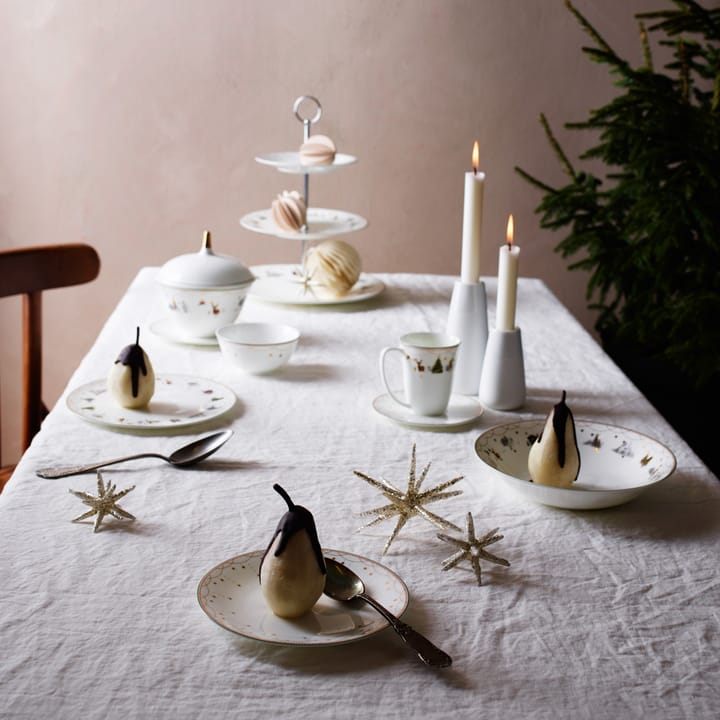 Julemorgen cake stand - 白色 - Wik & Walsøe