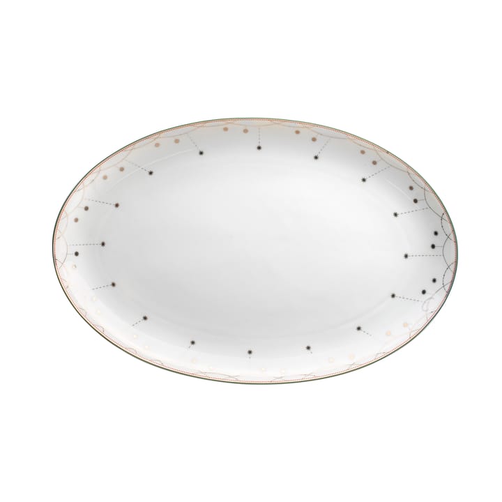 Julemorgen serving 盘子 oval - 45 cm - Wik & Walsøe