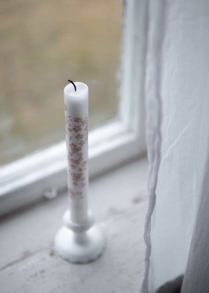 Slåpeblom tapered candle 两件套装 - 粉色 - Wik & Walsøe