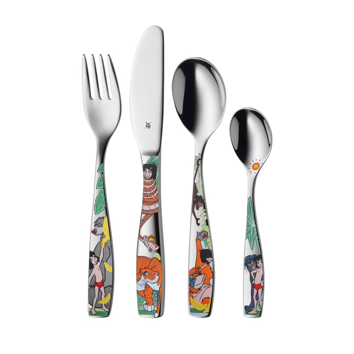 WMF children's 餐具 cutlery 4 pieces - Jungle Book - WMF