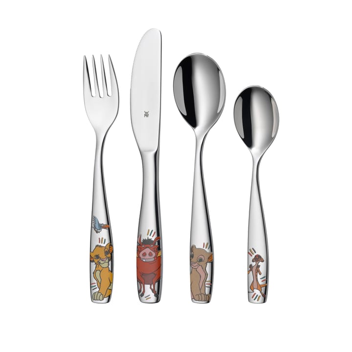 WMF children's 餐具 cutlery 4 pieces - The Lion King - WMF