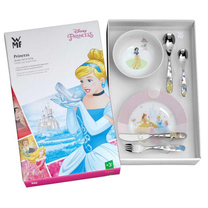 WMF children's dinnerware 6 pieces, Disney Princess WMF