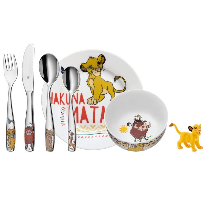 WMF children's dinnerware 6 pieces, The Lion King WMF