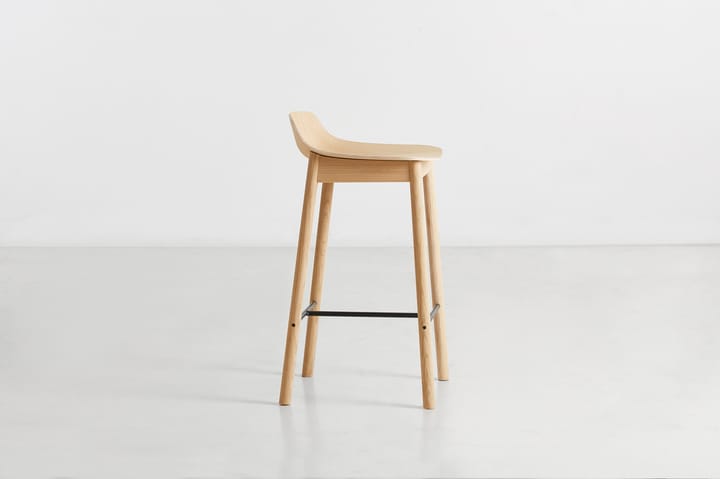 Mono barstool 65 cm 凳子 - 白色 pigmented oak - Woud