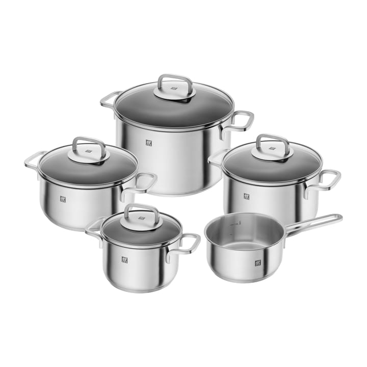 Zwilling Cube saucepan set 5 pieces - 不锈钢-clear - Zwilling