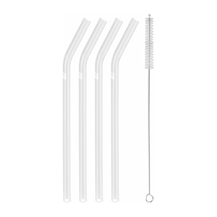 Zwilling Sorrento straws with bend 四件套装 - Clear - Zwilling